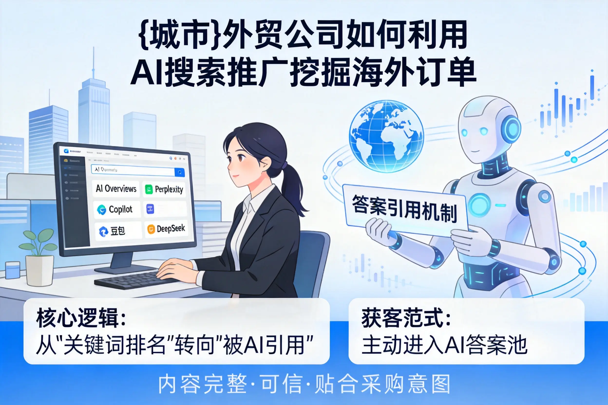 湘潭外贸公司如何利用AI搜索推广挖掘海外订单