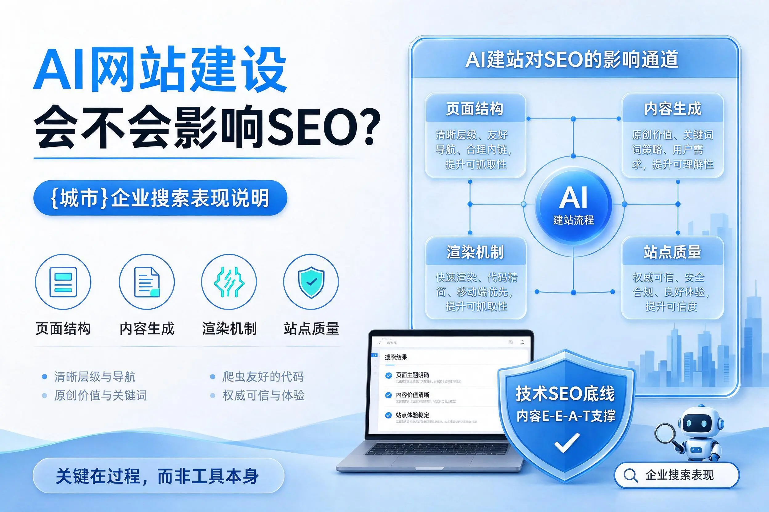 AI网站建设会不会影响SEO？湘潭企业搜索表现说明