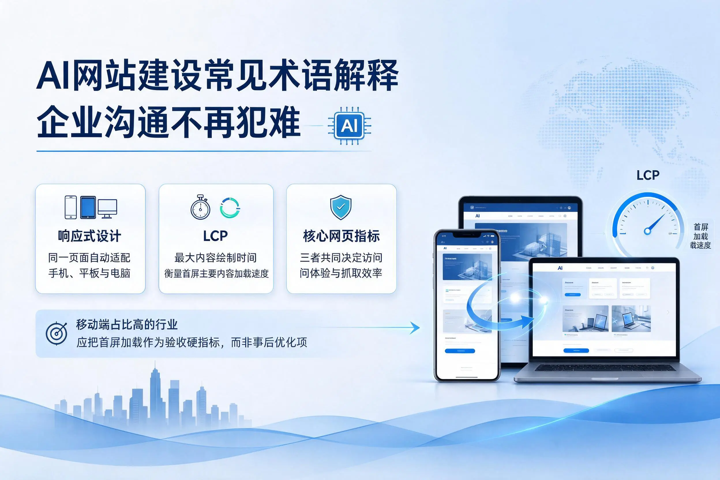 AI网站建设常见术语解释，湘潭企业沟通不再犯难